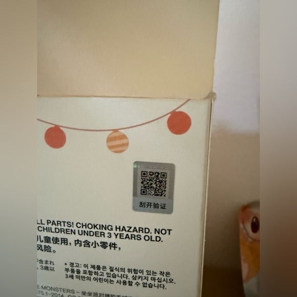 NWT LABUBU ZIZI 100% Authentic THE MONSTERS - HAVE A SEAT VINYL PLUSH BLIND BOX - Picture 7 of 8